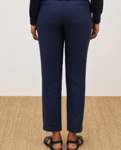 Pantalons|Comptoir des Cotonniers Marguerite - Pantalon Cigarette 68 Blue
