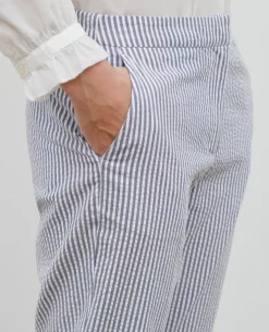 Pantalons|Comptoir des Cotonniers Marguerite - Pantalon Cigarette Str Navy