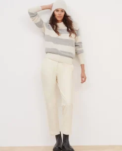 Pantalons|Comptoir des Cotonniers Marguerite - Pantalon Cigarette 4142 Ecru