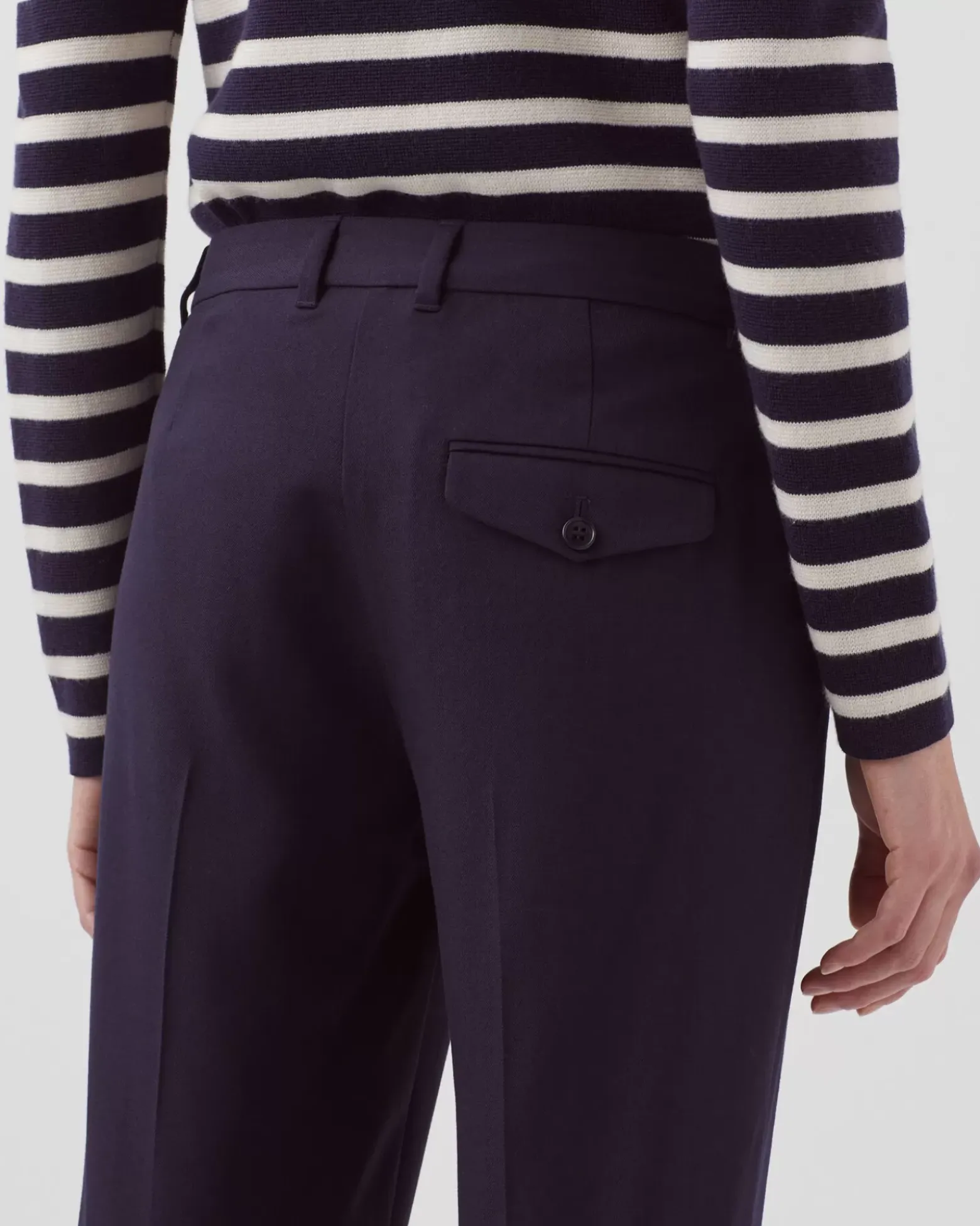 Pantalons|Comptoir des Cotonniers Marguerite - Pantalon Cigarette 7012C 69 Navy