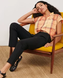 Pantalons|Comptoir des Cotonniers Marguerite - Pantalon Cigarette 7016C 09 Black