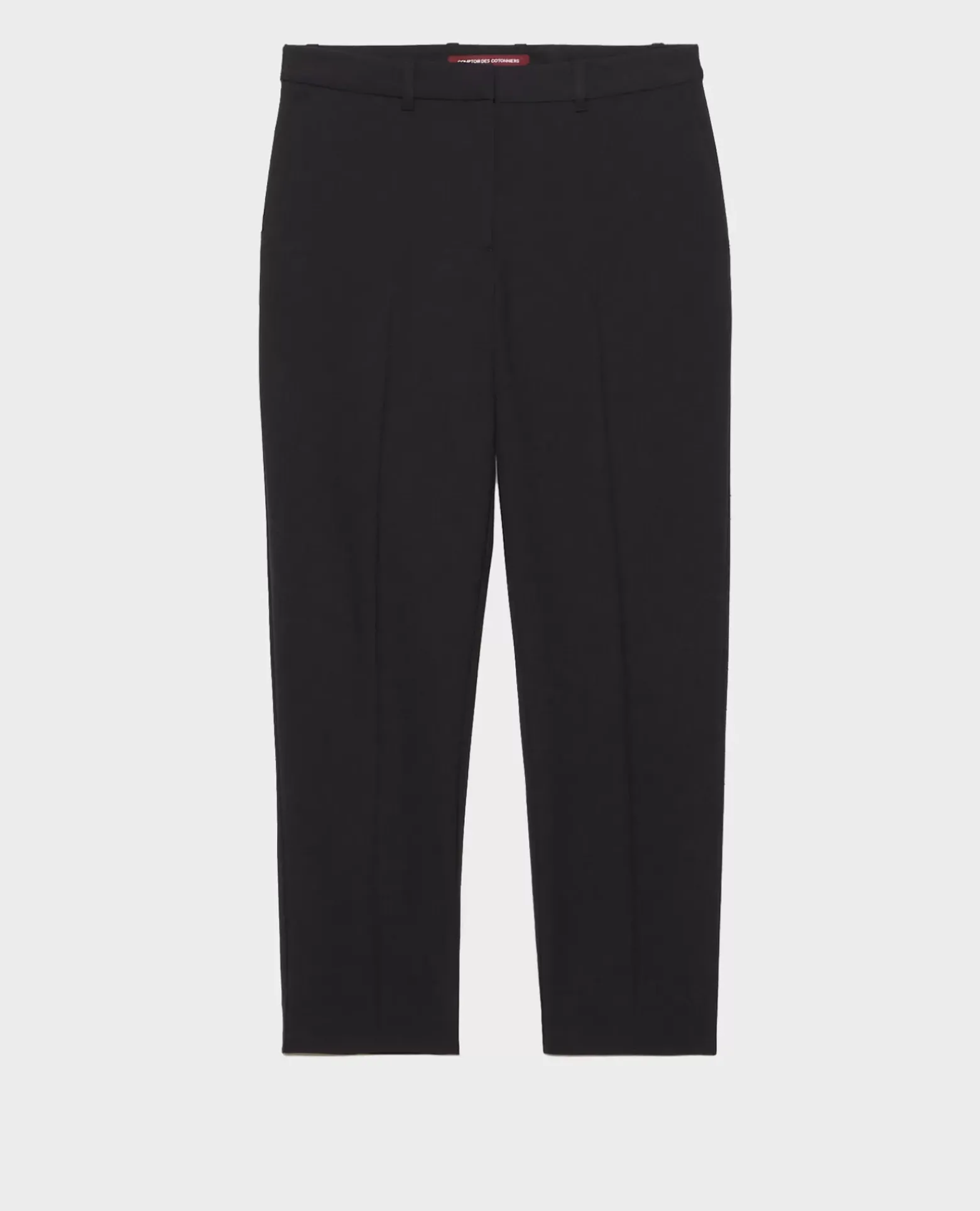 Pantalons|Comptoir des Cotonniers Marguerite - Pantalon Cigarette 4216 Black_Beauty