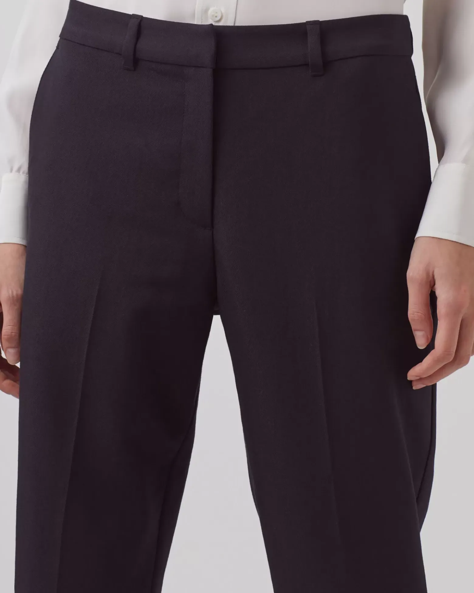 Pantalons|Comptoir des Cotonniers Marguerite - Pantalon Cigarette 4216 Black_Beauty
