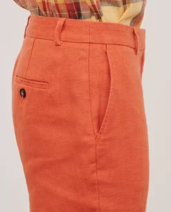 Pantalons|Comptoir des Cotonniers Marguerite - Pantalon Cigarette 0250 Tiger Lily Orange