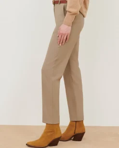 Pantalons|Comptoir des Cotonniers Marguerite - Pantalon Cigarette 0311 Beige