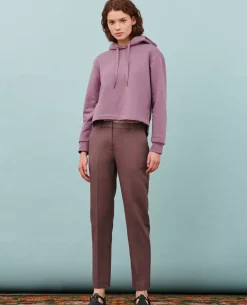Pantalons|Comptoir des Cotonniers Marguerite - Pantalon Cigarette 0790 Sparrow