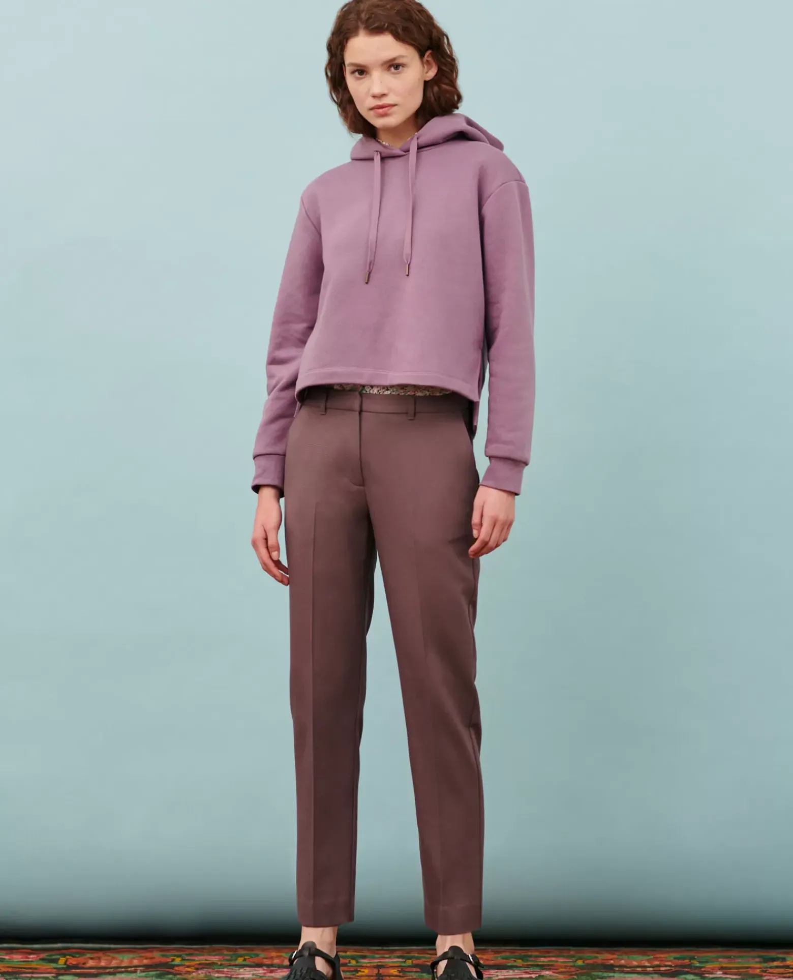 Pantalons|Comptoir des Cotonniers Marguerite - Pantalon Cigarette 0790 Sparrow