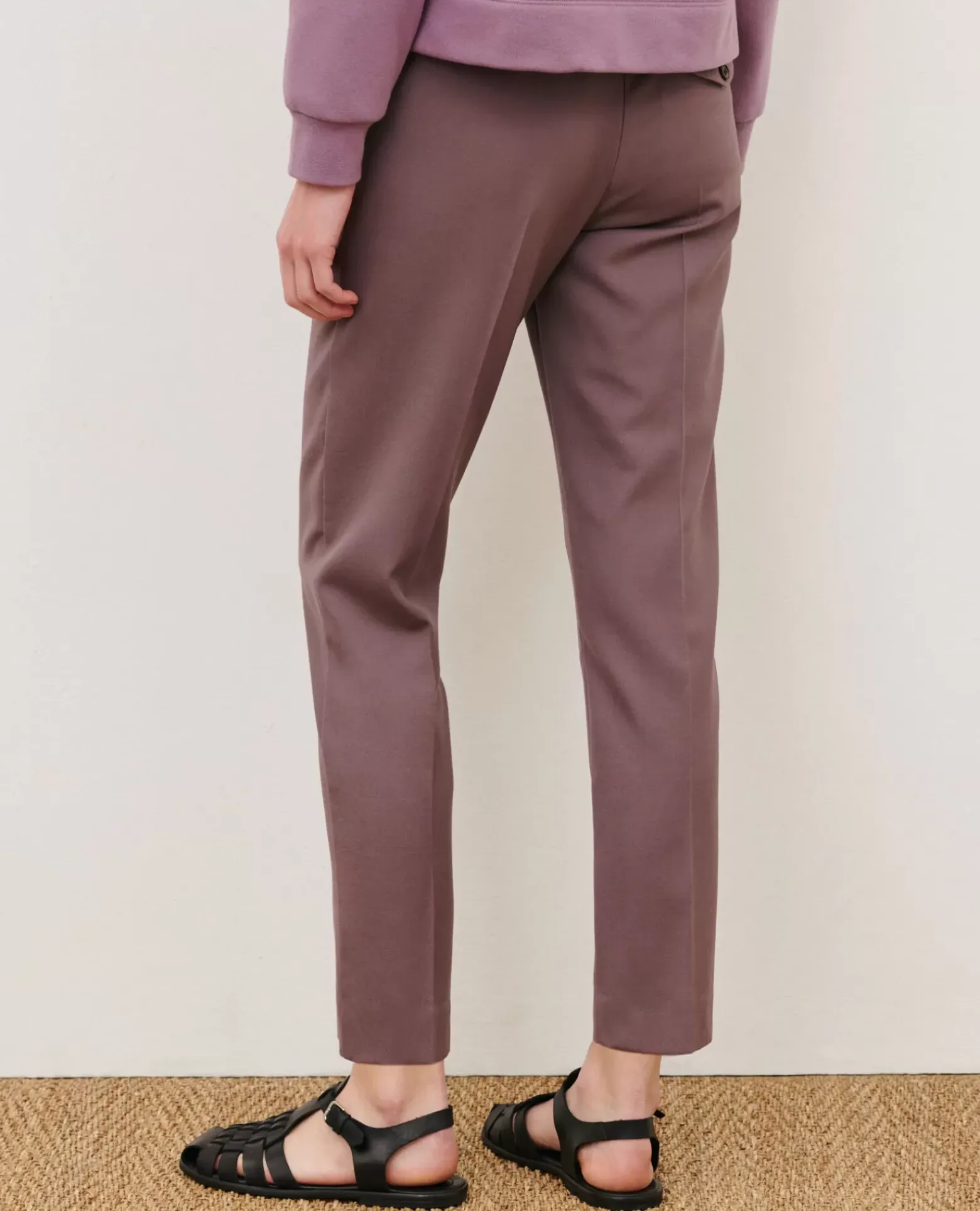 Pantalons|Comptoir des Cotonniers Marguerite - Pantalon Cigarette 0790 Sparrow