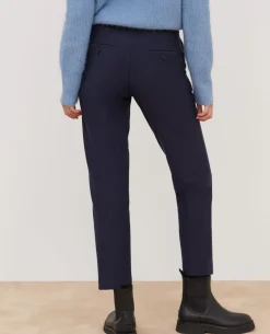 Pantalons|Comptoir des Cotonniers Marguerite - Pantalon Cigarette 4277 Night_Sky