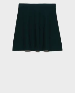 Jupes & Shorts|Comptoir des Cotonniers Mini Jupe En Laine 8850 54 Green
