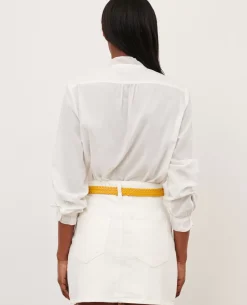 Jupes & Shorts|Comptoir des Cotonniers Minijupe En Jean 0003 White Denim