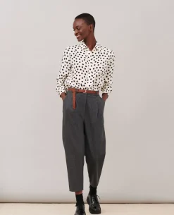 Pantalons|Comptoir des Cotonniers Pantalon 7/8Eme 8897 04 Gray