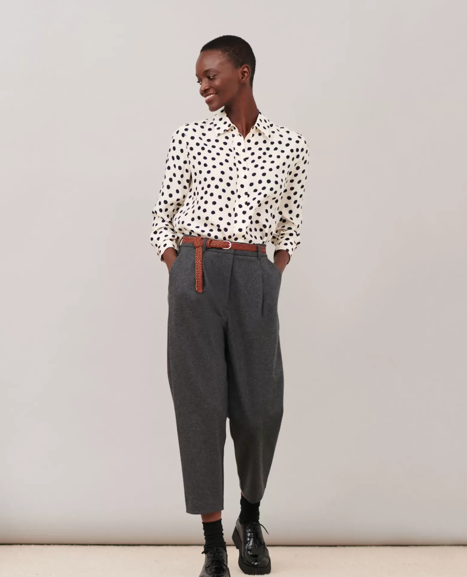 Pantalons|Comptoir des Cotonniers Pantalon 7/8Eme 8897 04 Gray