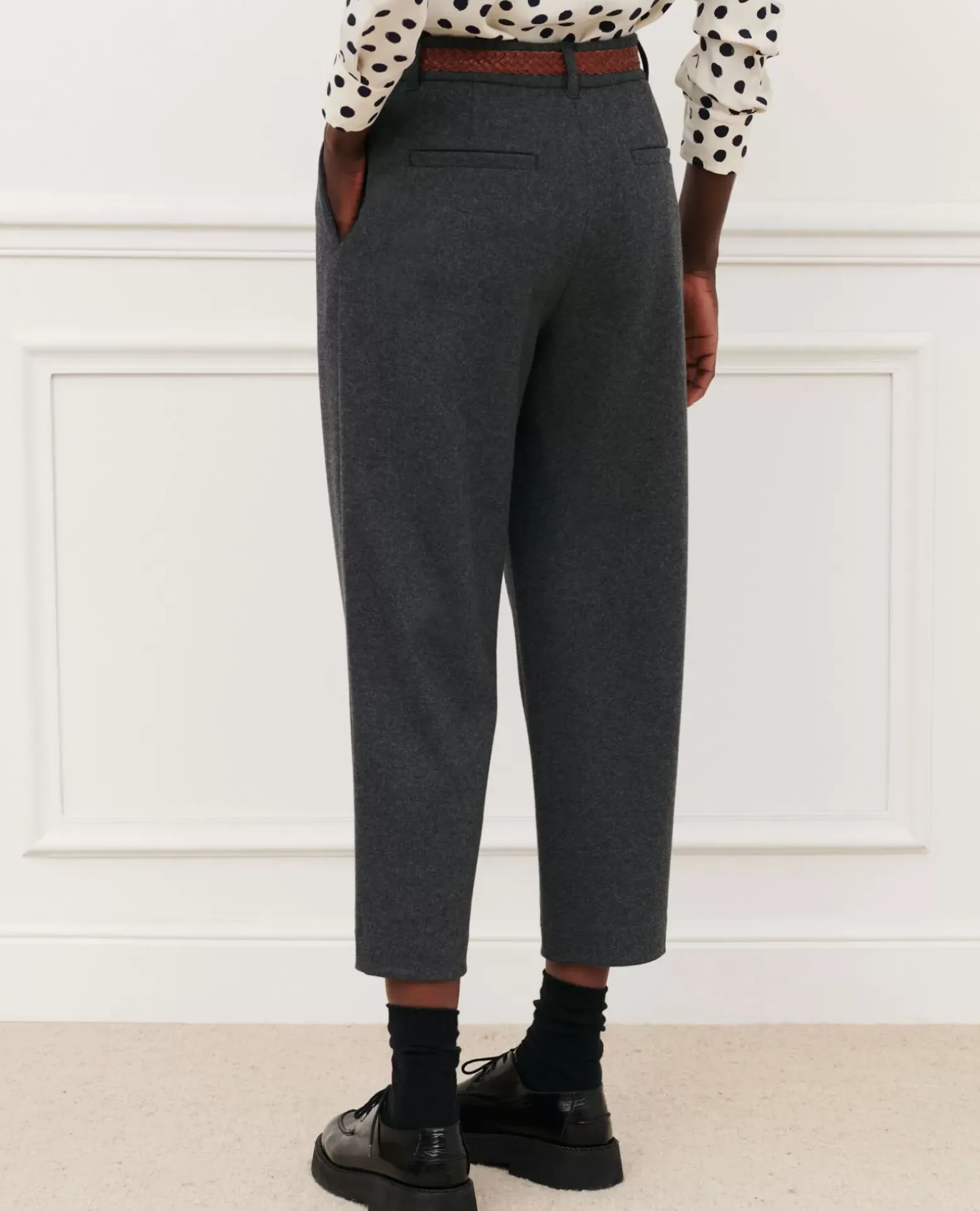 Pantalons|Comptoir des Cotonniers Pantalon 7/8Eme 8897 04 Gray