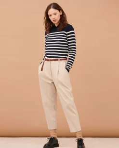 Pantalons|Comptoir des Cotonniers Pantalon 7/8Eme 8896 31_Beige