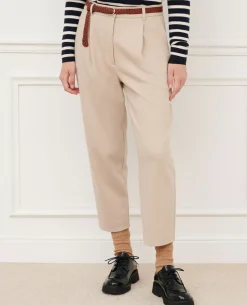 Pantalons|Comptoir des Cotonniers Pantalon 7/8Eme 8896 31_Beige