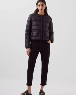 Vestes & Trenchs|Comptoir des Cotonniers Plume - Doudoune Ultra Legere 09 Black