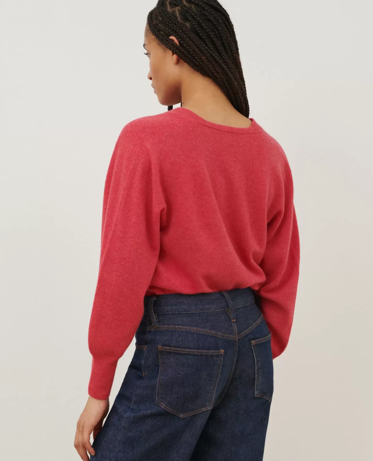 Maille|Comptoir des Cotonniers Pull En Cachemire 8899 12 Pink