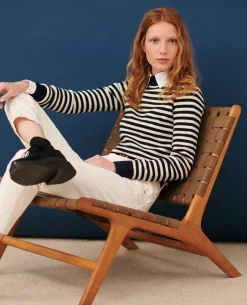 Jeans|Comptoir des Cotonniers Rita - Slouchy - Jean Ample En Coton 7209C 108 Denim White