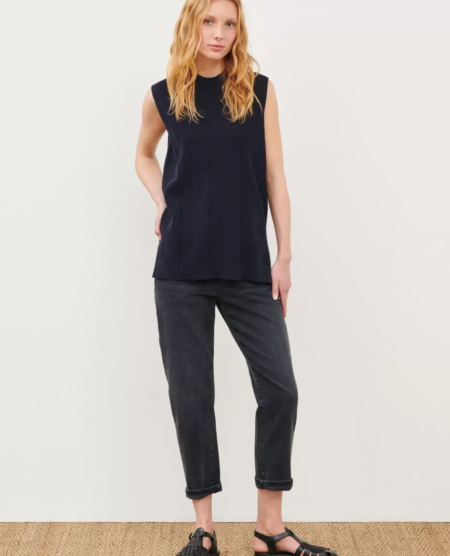 Jeans|Comptoir des Cotonniers Rita - Slouchy - Jean Ample En Coton 8889 06 Gray