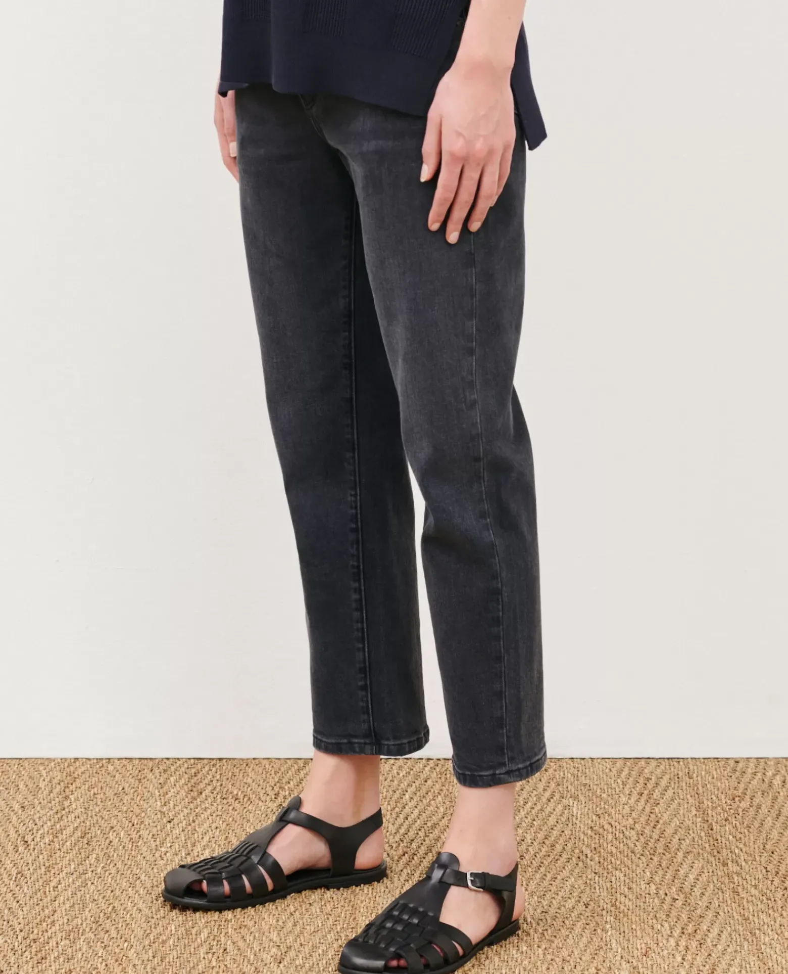 Jeans|Comptoir des Cotonniers Rita - Slouchy - Jean Ample En Coton 8889 06 Gray