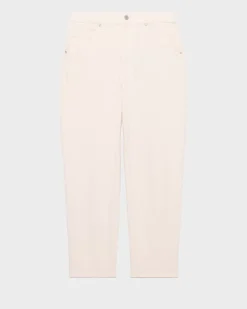 Jeans|Comptoir des Cotonniers Rita - Slouchy - Jean Ample En Coton 0100 Pink Marshmallow