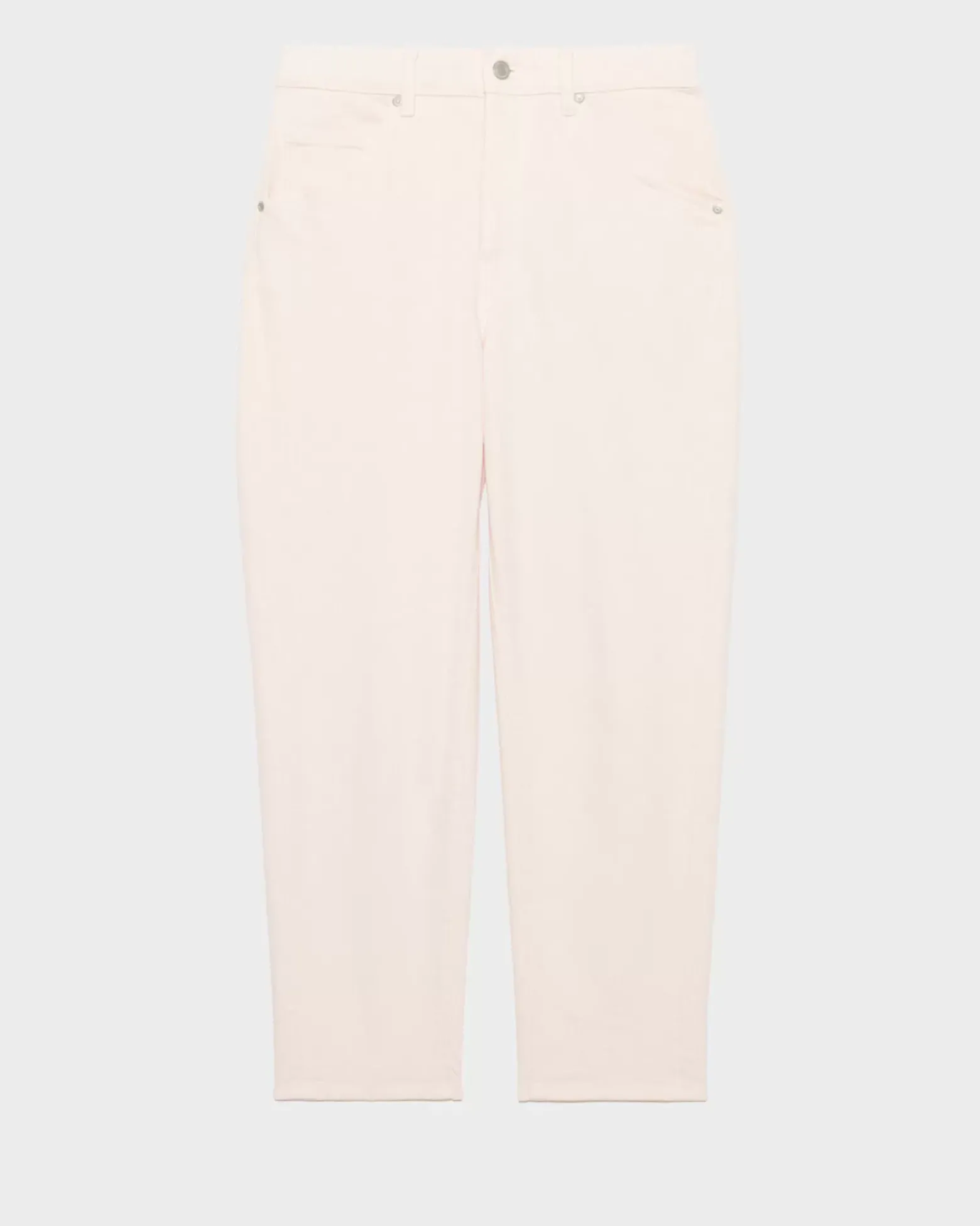 Jeans|Comptoir des Cotonniers Rita - Slouchy - Jean Ample En Coton 0100 Pink Marshmallow