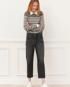 Jeans|Comptoir des Cotonniers Rita - Slouchy - Jean Ample En Coton Vintage Grey