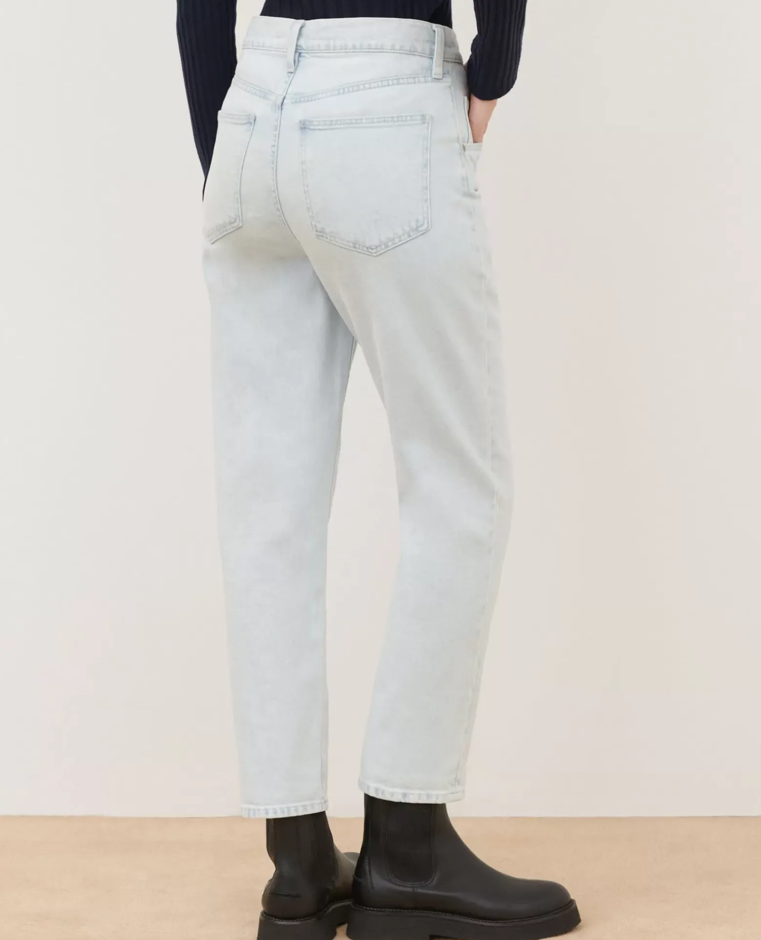 Jeans|Comptoir des Cotonniers Rita - Slouchy - Jean Ample En Coton 0600 Icy Wash Denim