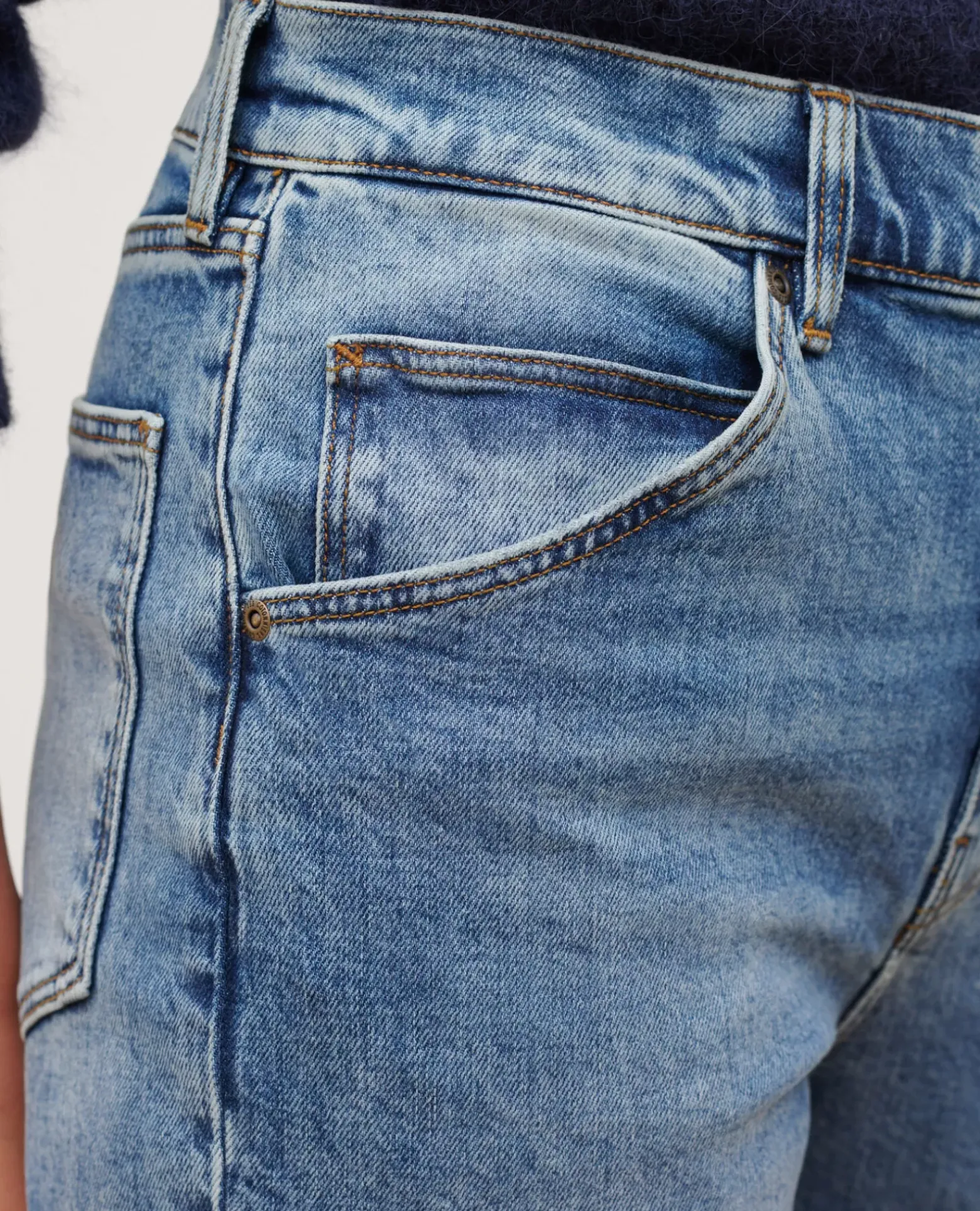 Jeans|Comptoir des Cotonniers Rita - Slouchy - Jean Ample En Coton 111 Denim Blue