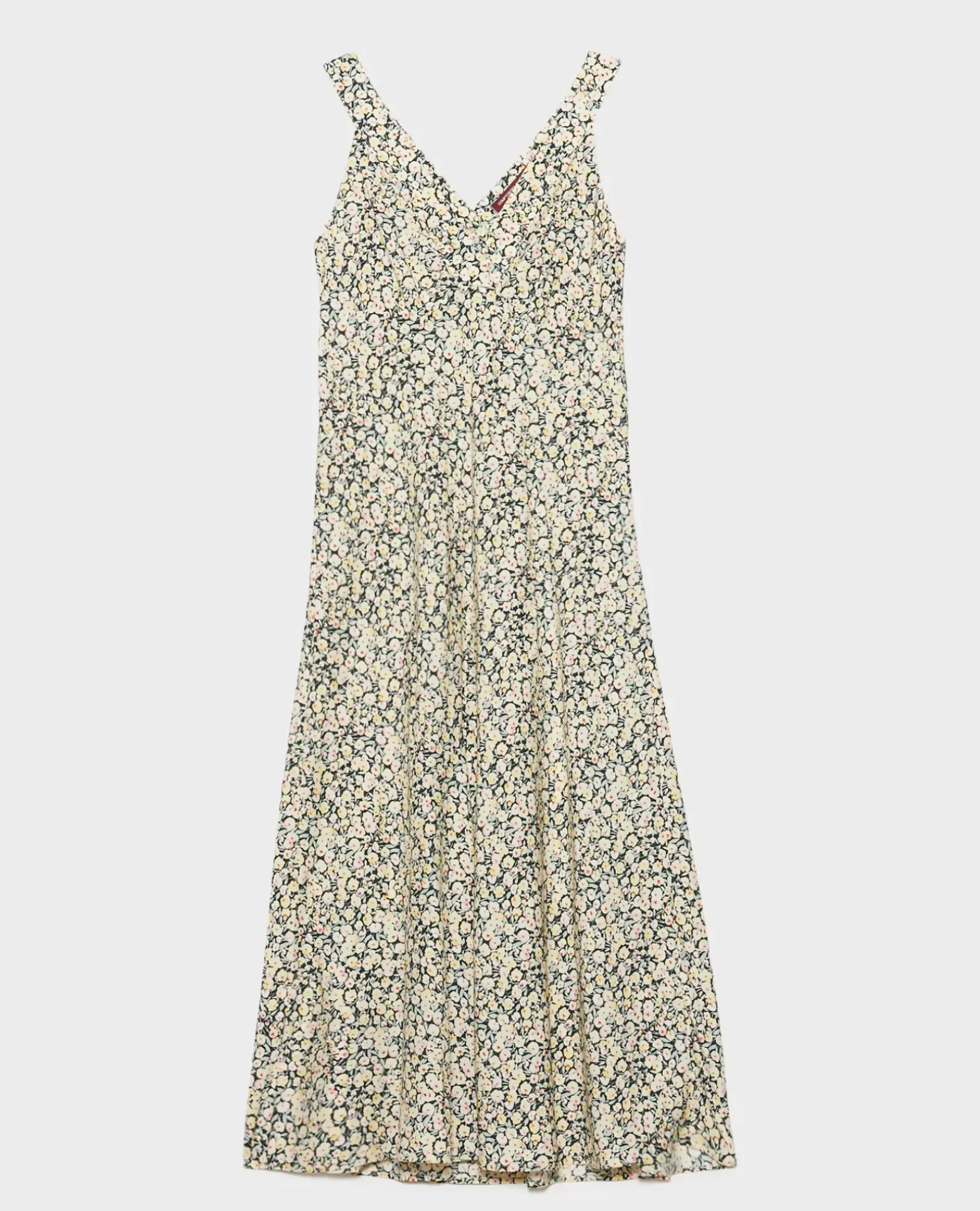 Robes|Comptoir des Cotonniers Robe Longue Imprimee 7302C 119 Print Yellow