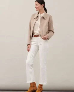 Jeans|Comptoir des Cotonniers Rosine - Jean Trumpet 0003 White Denim
