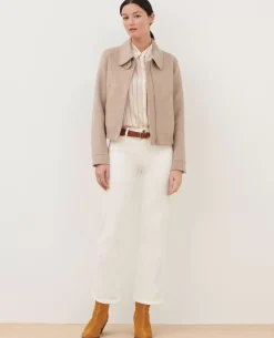 Jeans|Comptoir des Cotonniers Rosine - Jean Trumpet 0003 White Denim