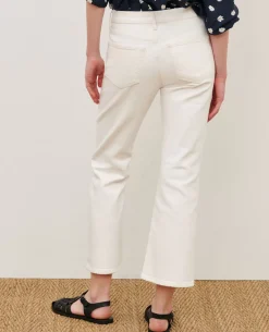 Jeans|Comptoir des Cotonniers Rosine - Jean Trumpet 0003 White Denim