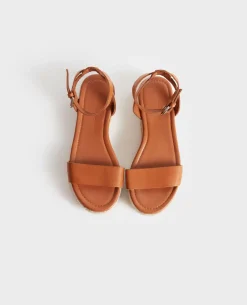 Chaussures|Comptoir des Cotonniers Sandales En Cuir 4190D Emperador