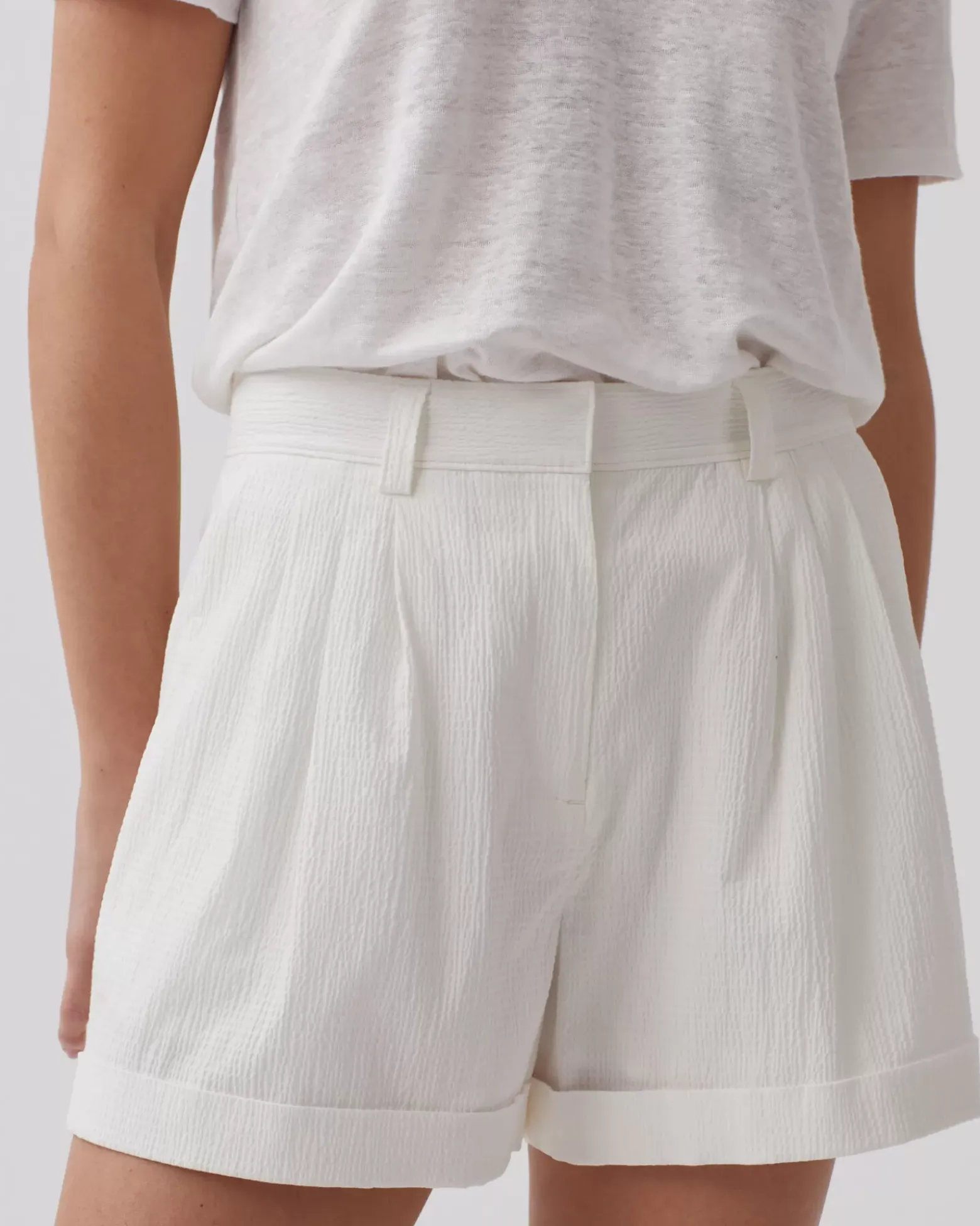 Jupes & Shorts|Comptoir des Cotonniers Short En Coton 8885 00 White
