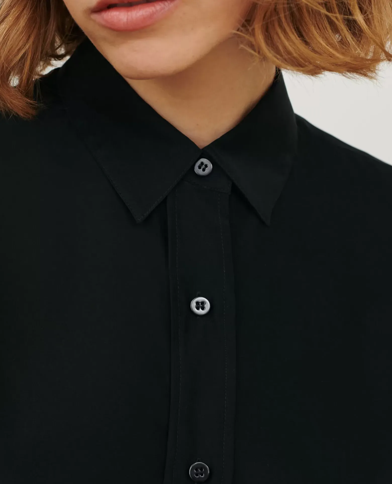 Blouses & Chemises|Comptoir des Cotonniers Sibylle - Chemise En Soie Black Beauty
