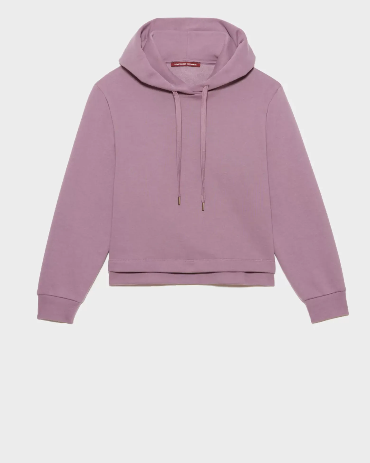 Maille|Comptoir des Cotonniers Sweatshirt A Capuche 0780 Very Grape