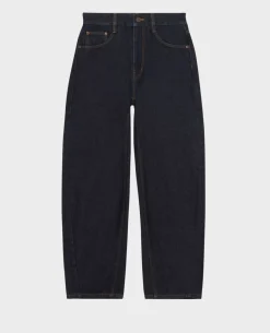 Jeans|Comptoir des Cotonniers Sydonie - Balloon - Jean Ample 7/8E Taille Haute Denim Rinse