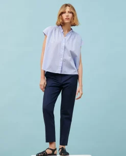 Blouses & Chemises|Comptoir des Cotonniers Top De Coton 7044 90_Vichy