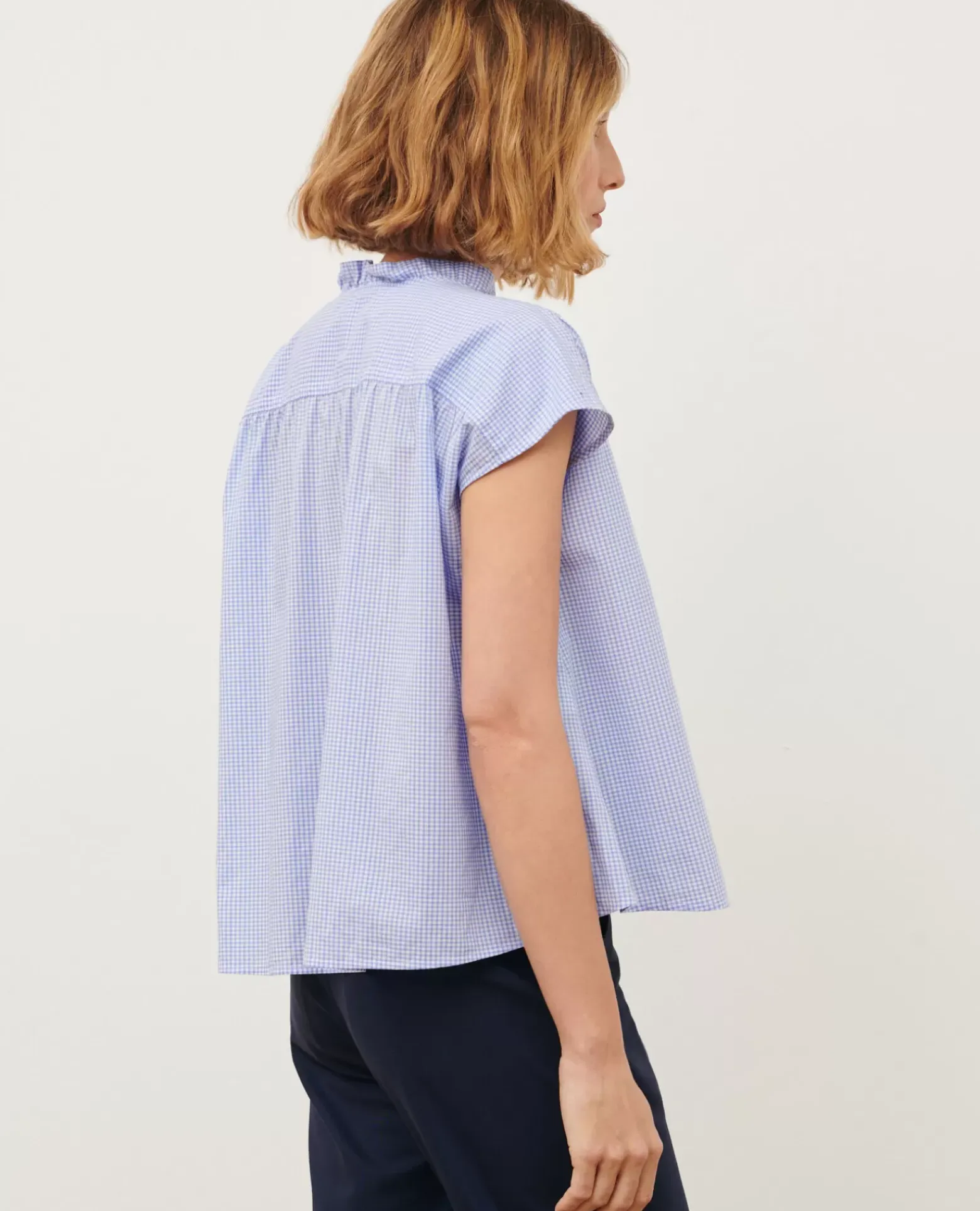 Blouses & Chemises|Comptoir des Cotonniers Top De Coton 7044 90_Vichy