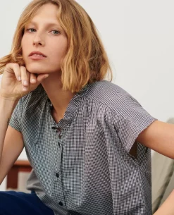 Blouses & Chemises|Comptoir des Cotonniers Top De Coton 7073 88_Vichy
