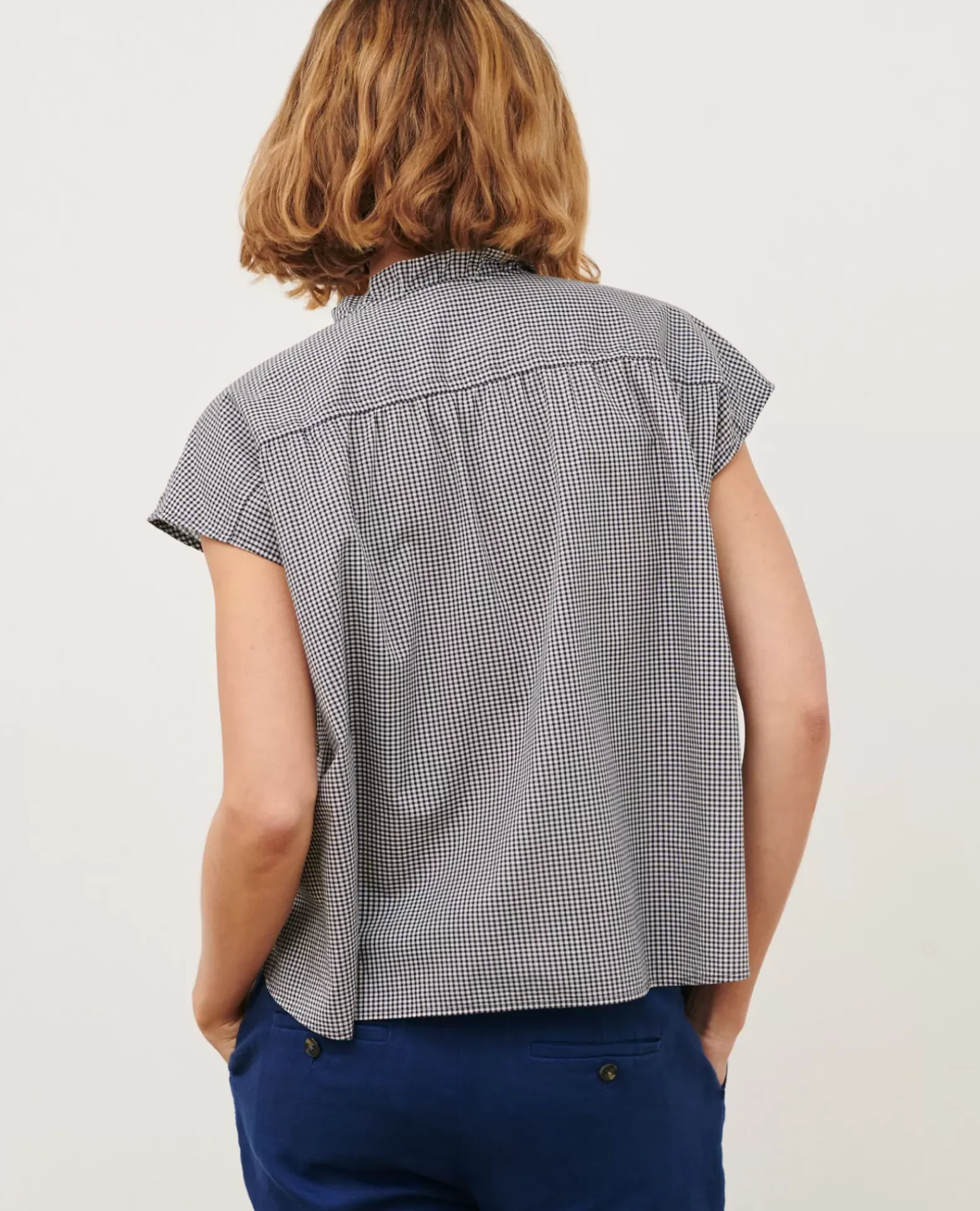 Blouses & Chemises|Comptoir des Cotonniers Top De Coton 7073 88_Vichy