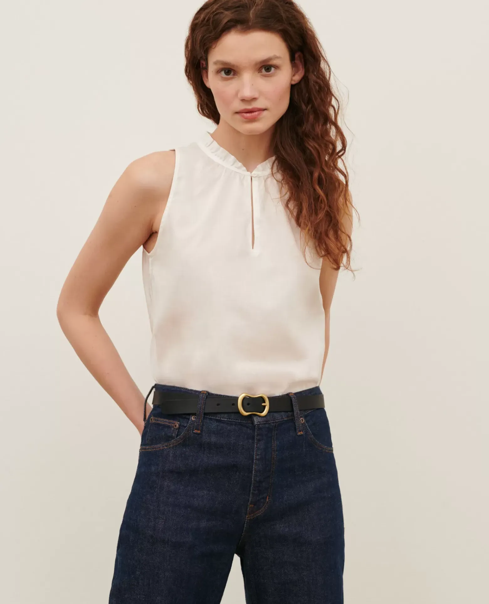 Blouses & Chemises|Comptoir des Cotonniers Top En Voile De Coton 01 White