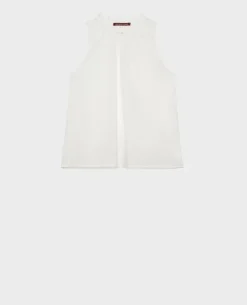 Blouses & Chemises|Comptoir des Cotonniers Top En Voile De Coton 01 White