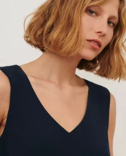 Tops|Comptoir des Cotonniers Top Fluide 0693 Navy