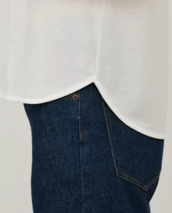 Tops|Comptoir des Cotonniers T-Shirt Ample En Coton 4262 Cloud Dancer