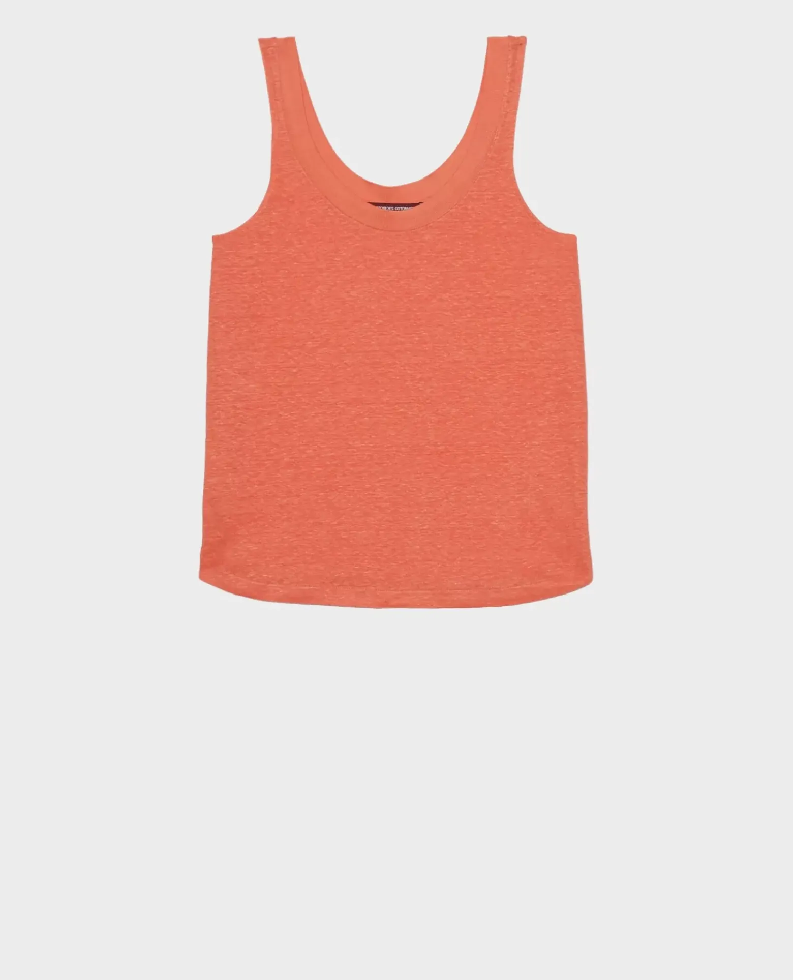 Tops|Comptoir des Cotonniers T-Shirt En Lin 21 Light Orange