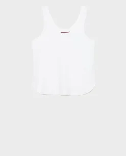 Tops|Comptoir des Cotonniers T-Shirt En Lin 00 White
