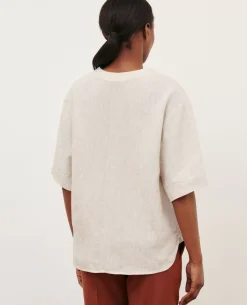 Blouses & Chemises|Comptoir des Cotonniers Tunique Ample En Lin 0305 Natural